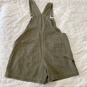 Vintage route 66 army green overalls